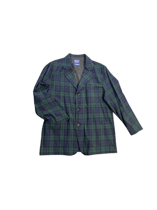 Pendleton Other - Pendleton Topsman 3 Button Wool Blazer Jacket Mens XL Blackwatch Limited Edition